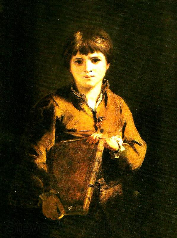 Sir Joshua Reynolds the schoolboy France oil painting art